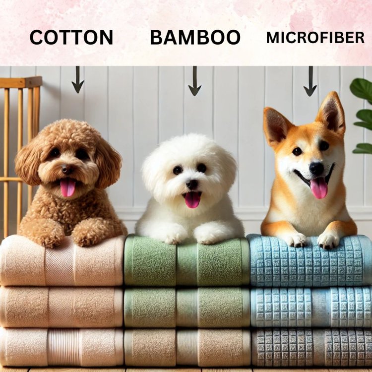 Cotton Vs. Bamboo Vs. Microfiber Dog Towel