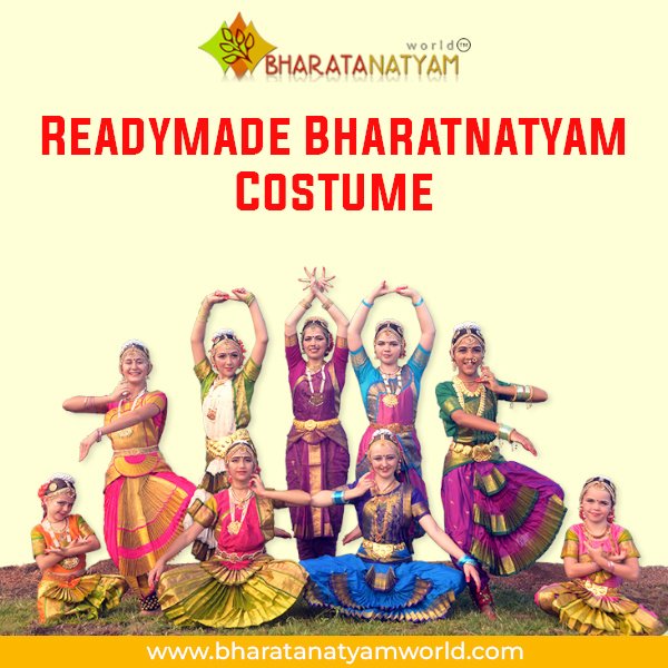 Bharatanatyam dance costume