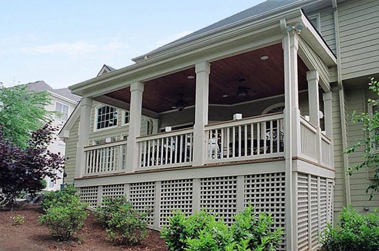 Create Extra Space with a Storage Shed Under Your Deck