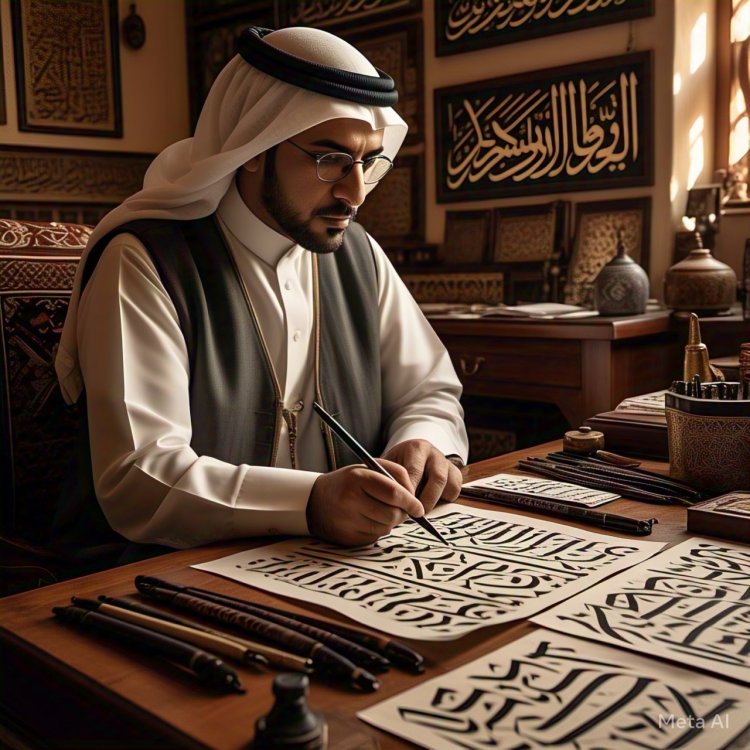 Art performer | Calligrapher in dubai