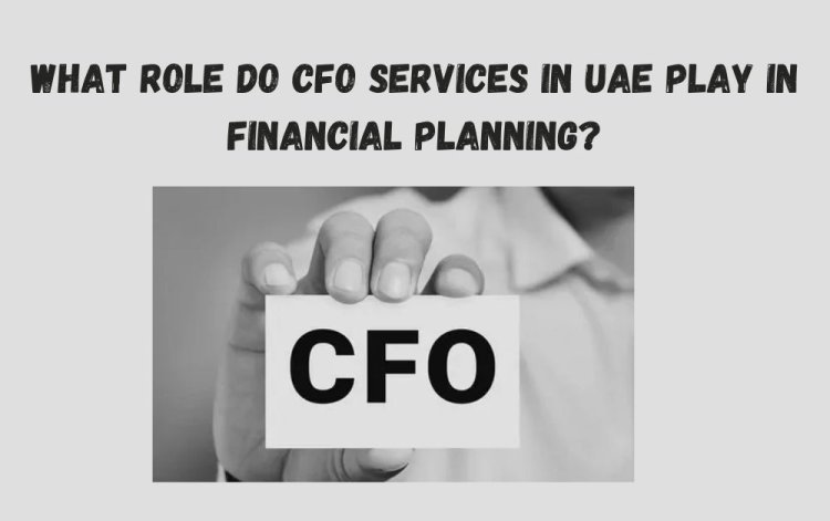 What Role Do CFO Services in UAE Play in Financial Planning?